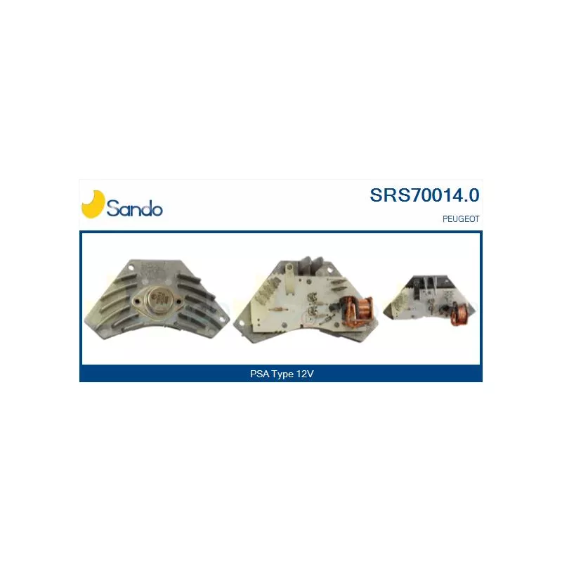 Résistance, pulseur d'air habitacle SANDO SRS70014.0