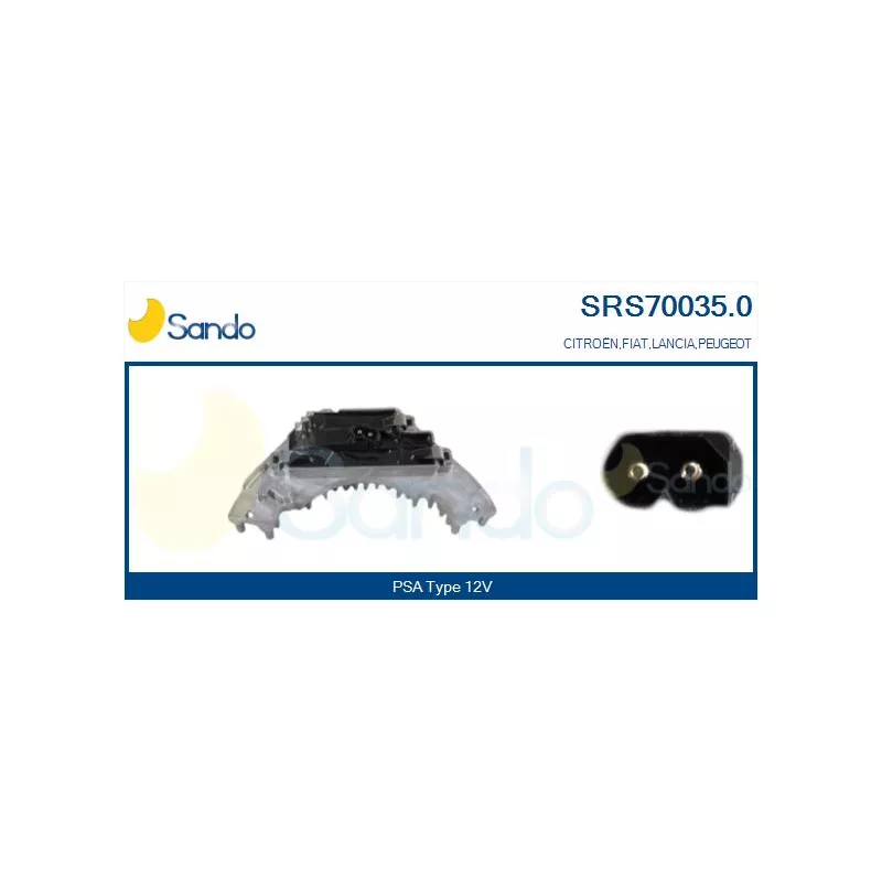 Résistance, pulseur d'air habitacle SANDO SRS70035.0