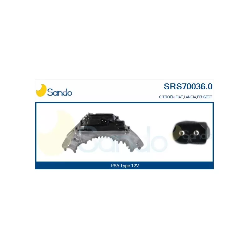 Résistance, pulseur d'air habitacle SANDO SRS70036.0