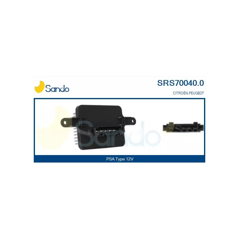 Résistance, pulseur d'air habitacle SANDO SRS70040.0