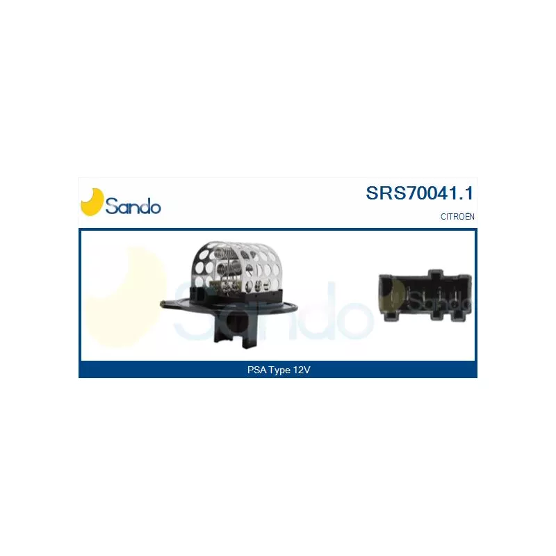 Résistance, pulseur d'air habitacle SANDO SRS70041.1