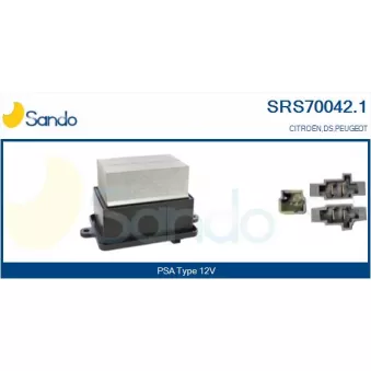 Résistance, pulseur d'air habitacle SANDO SRS70042.1