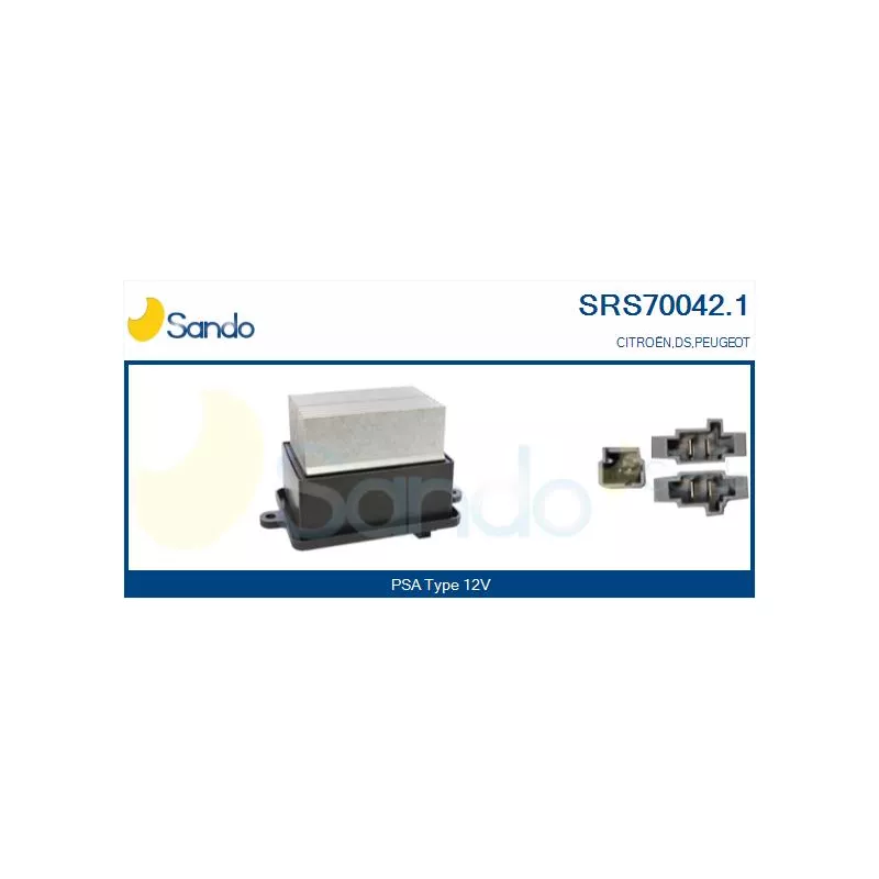 Résistance, pulseur d'air habitacle SANDO SRS70042.1