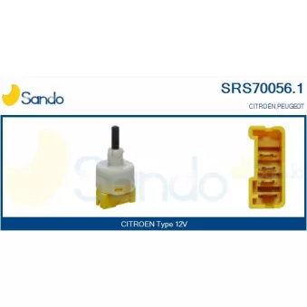 Prérésistance, moteur électrique (ventilateur de radiateur) SANDO