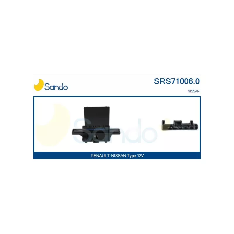 Résistance, pulseur d'air habitacle SANDO SRS71006.0