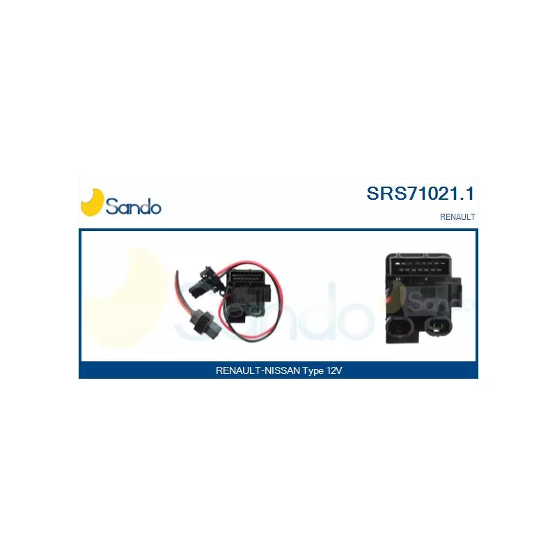 Résistance, pulseur d'air habitacle SANDO SRS71021.1
