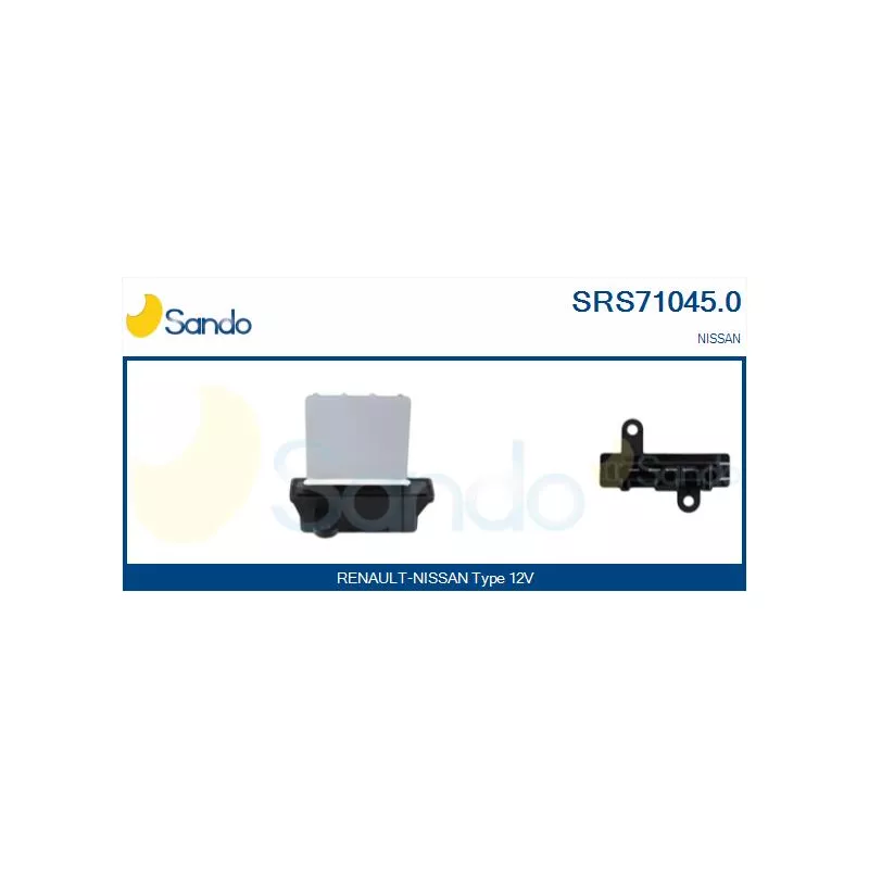 Résistance, pulseur d'air habitacle SANDO SRS71045.0