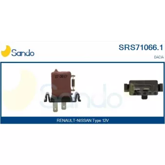 Résistance, pulseur d'air habitacle SANDO SRS71066.1