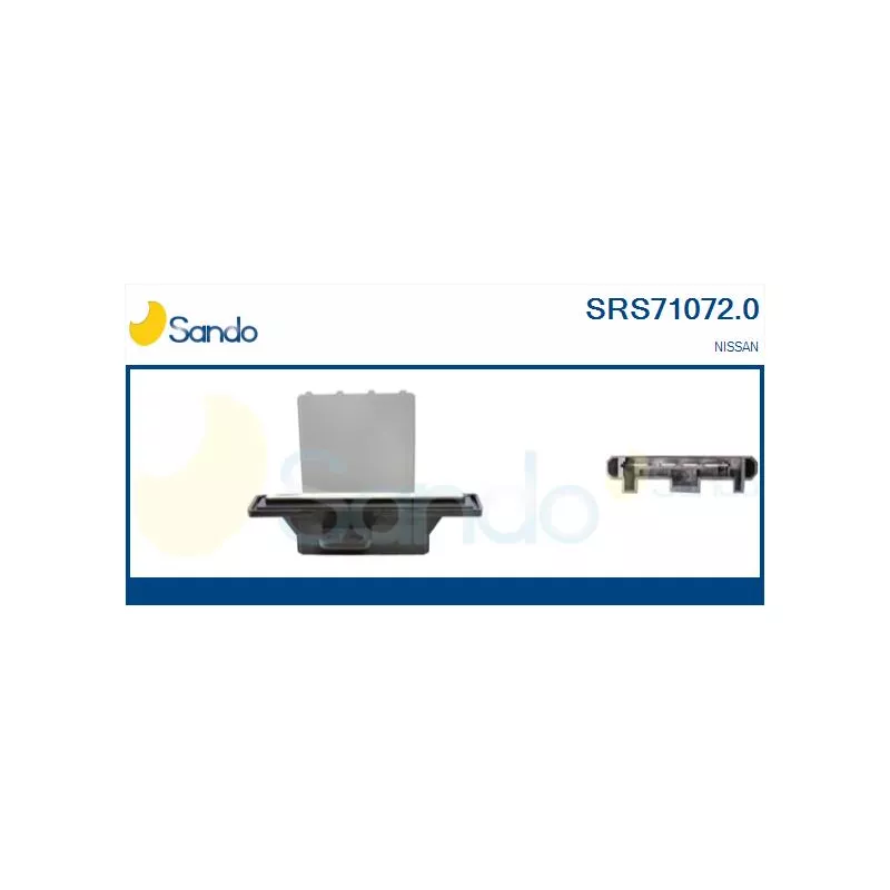 Résistance, pulseur d'air habitacle SANDO SRS71072.0