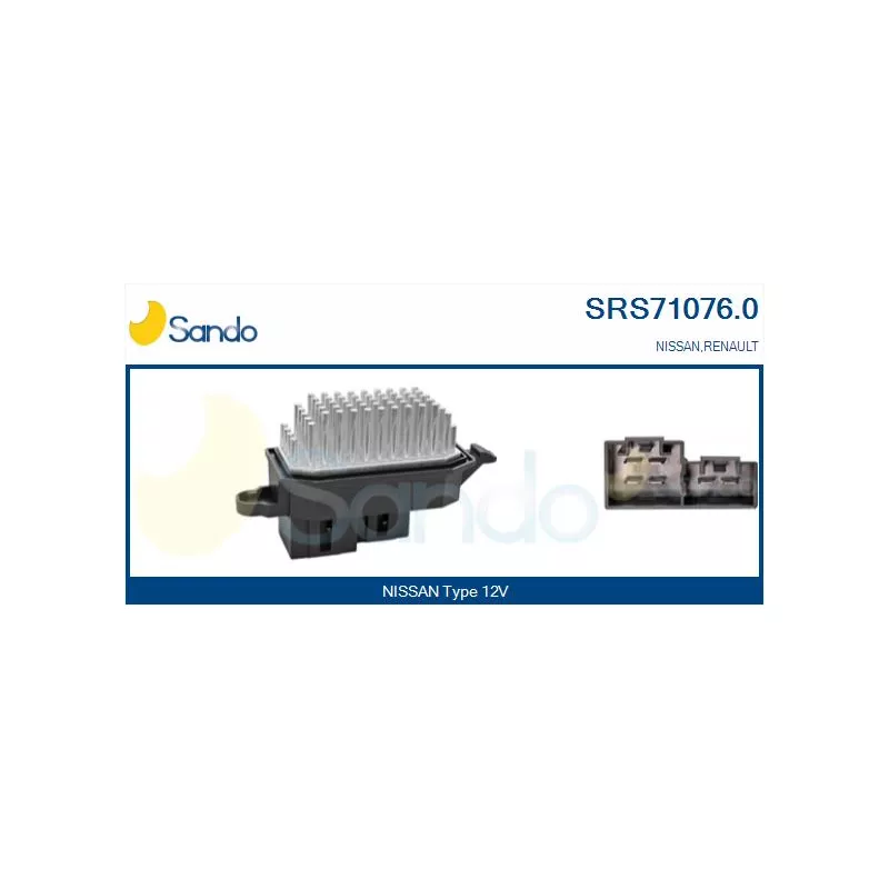 Résistance, pulseur d'air habitacle SANDO SRS71076.0