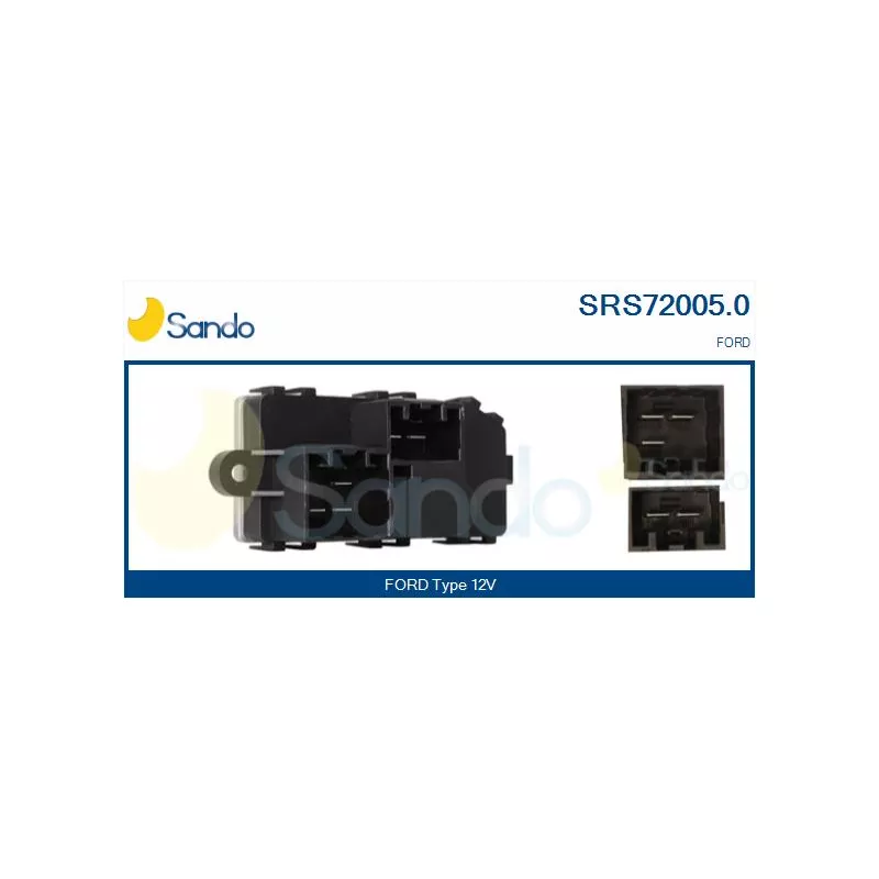 Résistance, pulseur d'air habitacle SANDO SRS72005.0