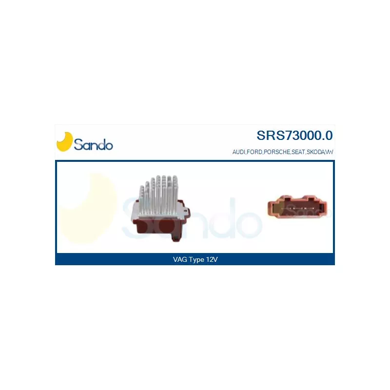 Résistance, pulseur d'air habitacle SANDO SRS73000.0