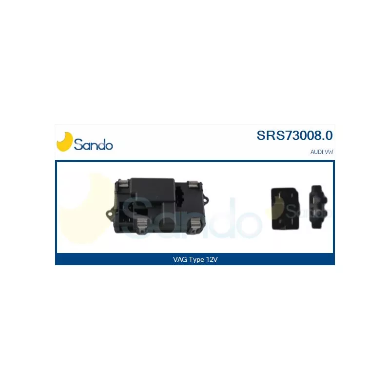 Résistance, pulseur d'air habitacle SANDO SRS73008.0