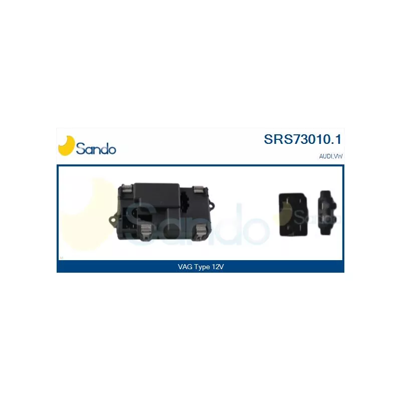 Résistance, pulseur d'air habitacle SANDO SRS73010.1