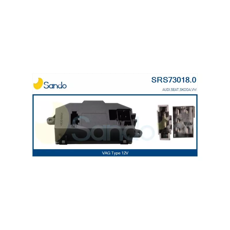 Résistance, pulseur d'air habitacle SANDO SRS73018.0