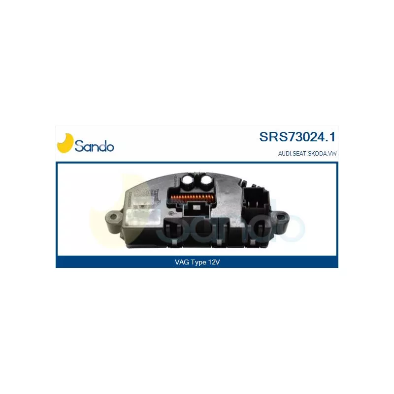 Résistance, pulseur d'air habitacle SANDO SRS73024.1