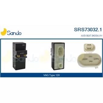 Appareil de commande, climatisation SANDO SRS73032.1