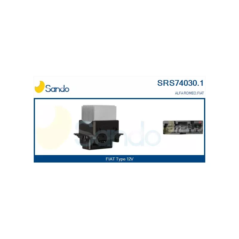 Résistance, pulseur d'air habitacle SANDO SRS74030.1