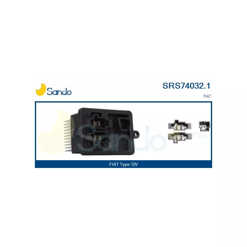 Résistance, pulseur d'air habitacle SANDO SRS74032.1