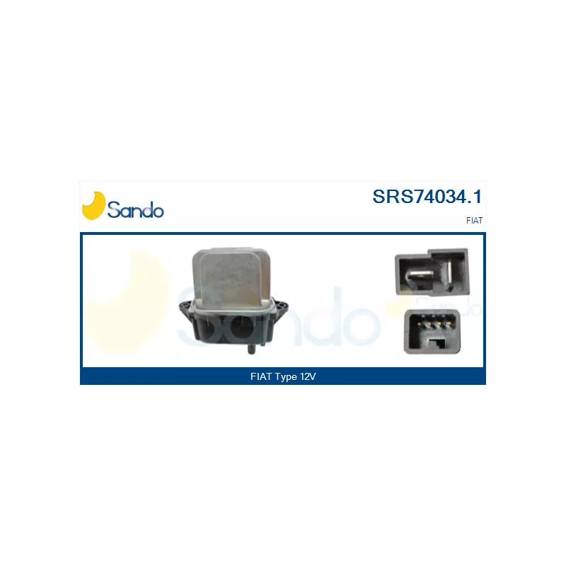 Résistance, pulseur d'air habitacle SANDO SRS74034.1