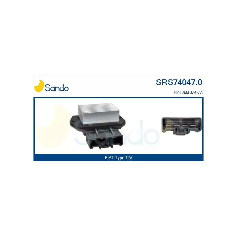 Résistance, pulseur d'air habitacle SANDO SRS74047.0