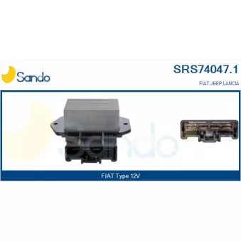 Résistance, pulseur d'air habitacle SANDO SRS74047.1
