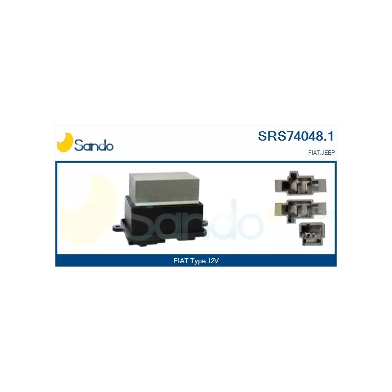 Résistance, pulseur d'air habitacle SANDO SRS74048.1