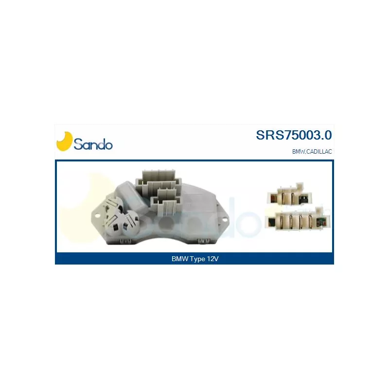 Résistance, pulseur d'air habitacle SANDO SRS75003.0