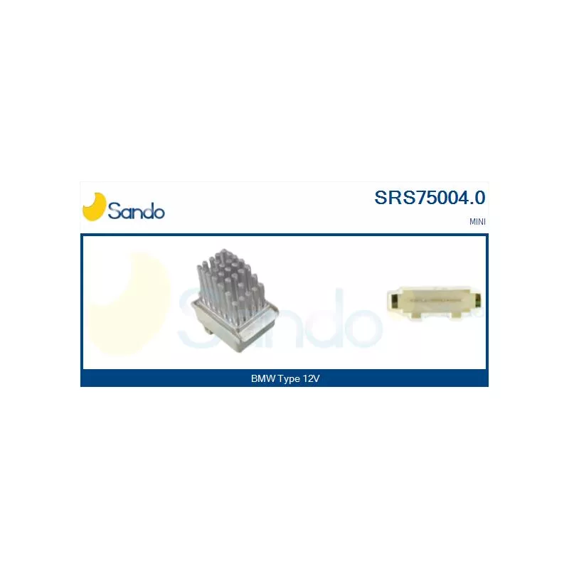 Résistance, pulseur d'air habitacle SANDO SRS75004.0