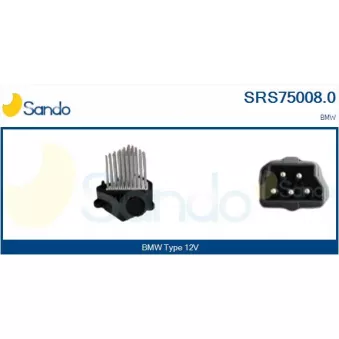 Résistance, pulseur d'air habitacle SANDO SRS75008.0