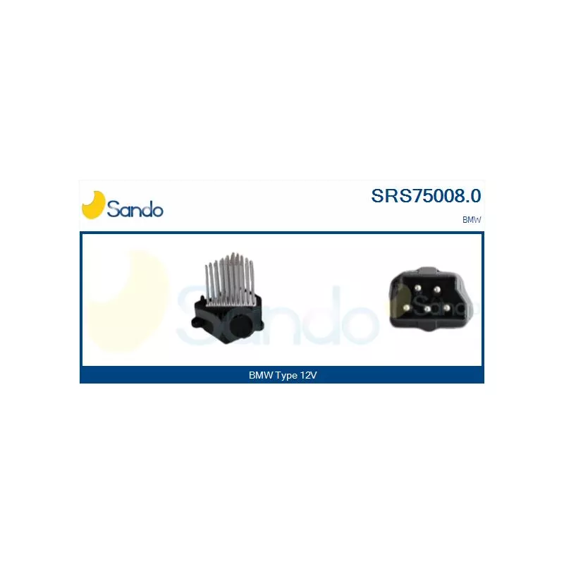 Résistance, pulseur d'air habitacle SANDO SRS75008.0