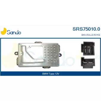 Résistance, pulseur d'air habitacle SANDO