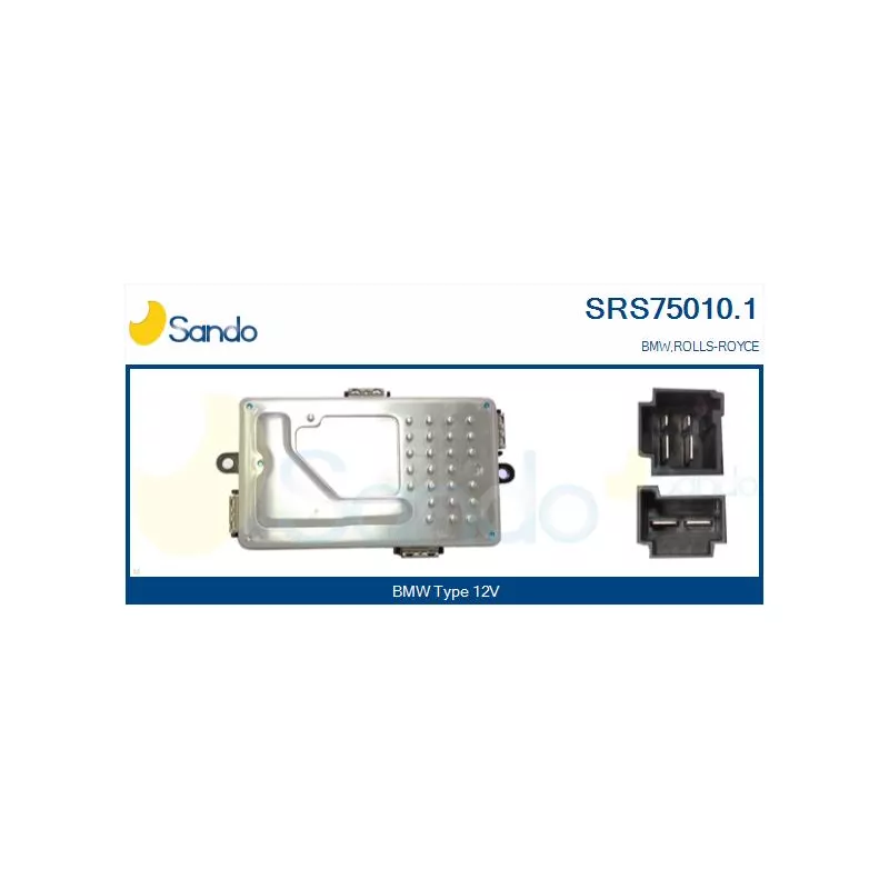 Résistance, pulseur d'air habitacle SANDO SRS75010.1