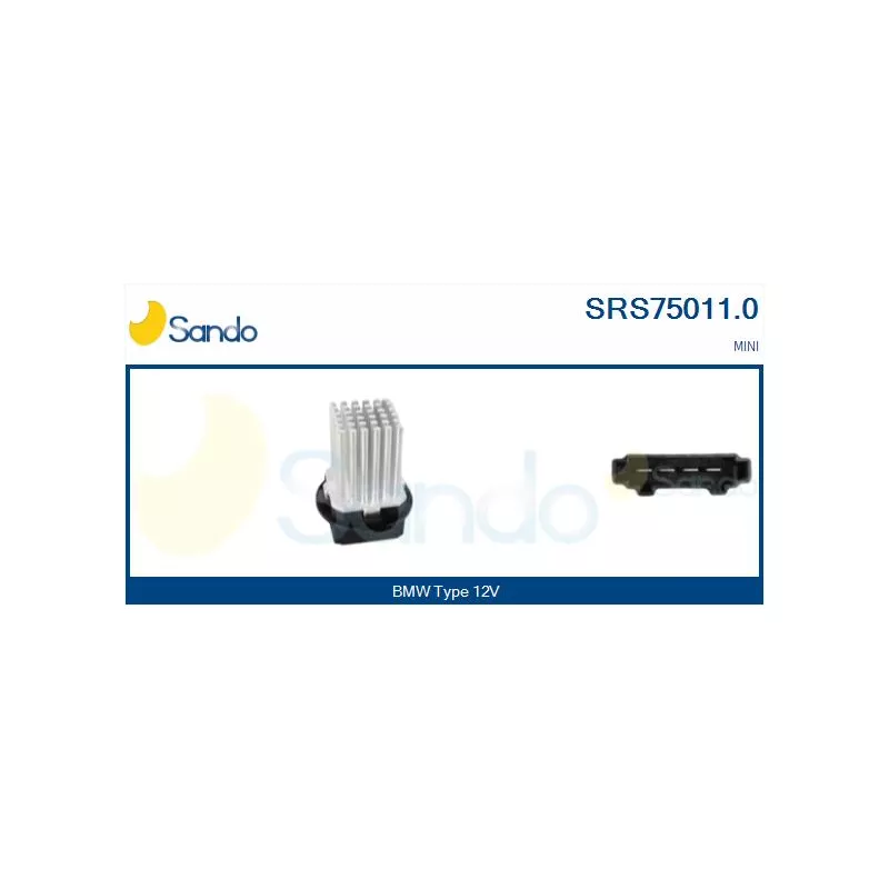 Résistance, pulseur d'air habitacle SANDO SRS75011.0
