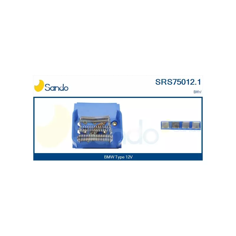 Résistance, pulseur d'air habitacle SANDO SRS75012.1