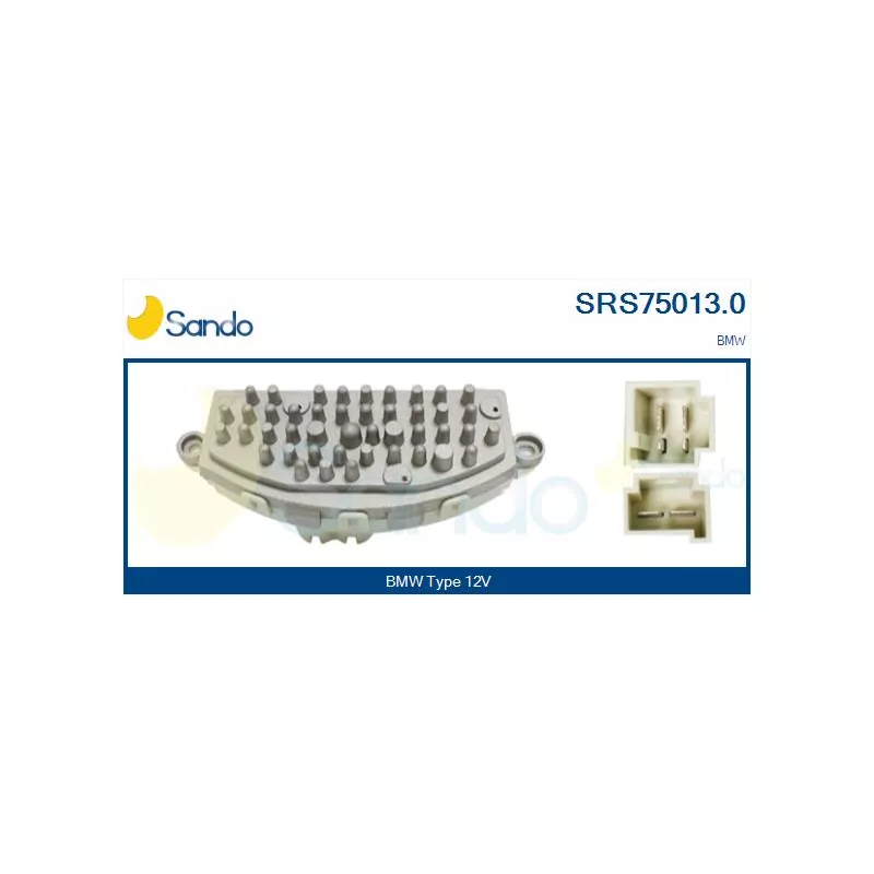 Résistance, pulseur d'air habitacle SANDO SRS75013.0
