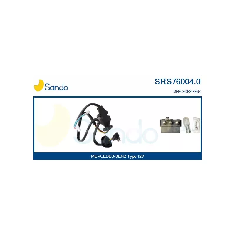 Résistance, pulseur d'air habitacle SANDO SRS76004.0