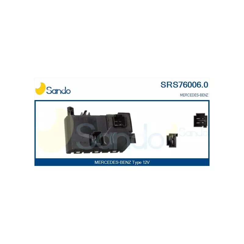Résistance, pulseur d'air habitacle SANDO SRS76006.0