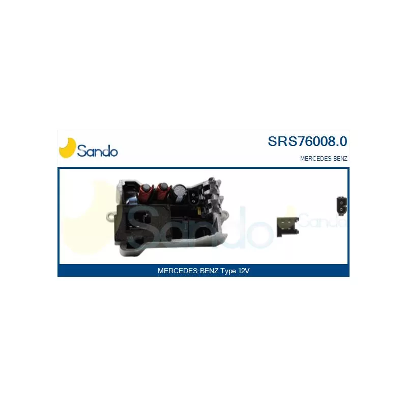 Résistance, pulseur d'air habitacle SANDO SRS76008.0