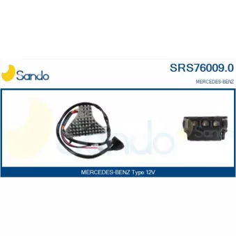 Résistance, pulseur d'air habitacle SANDO SRS76009.0