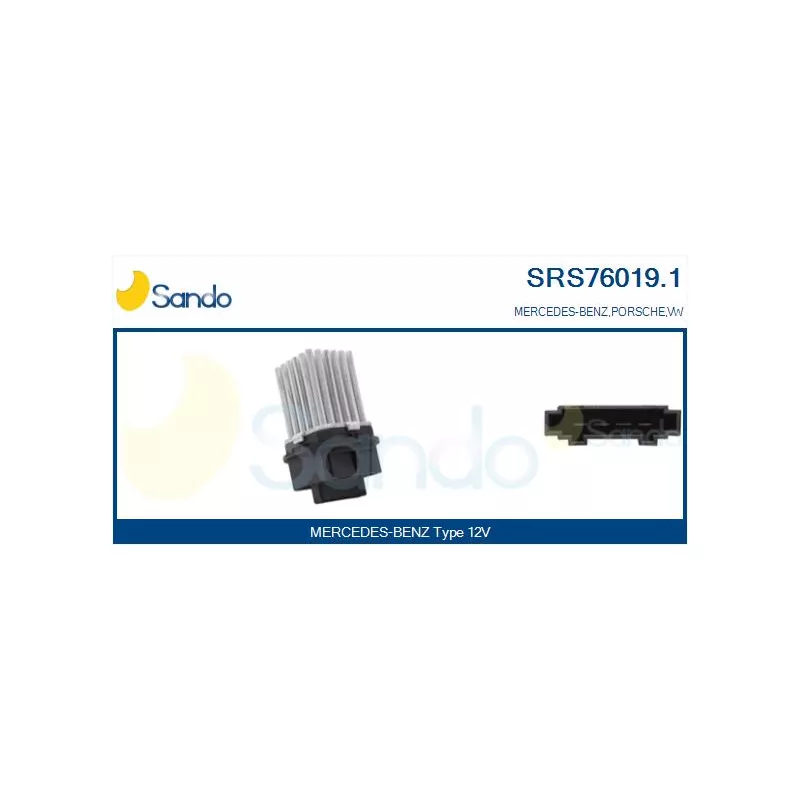 Résistance, pulseur d'air habitacle SANDO SRS76019.1