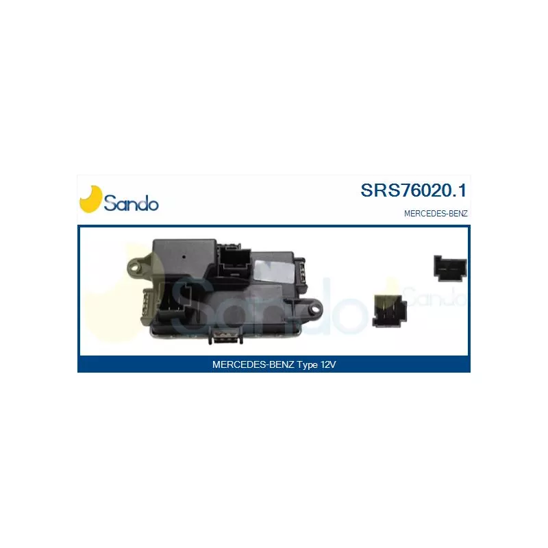 Résistance, pulseur d'air habitacle SANDO SRS76020.1