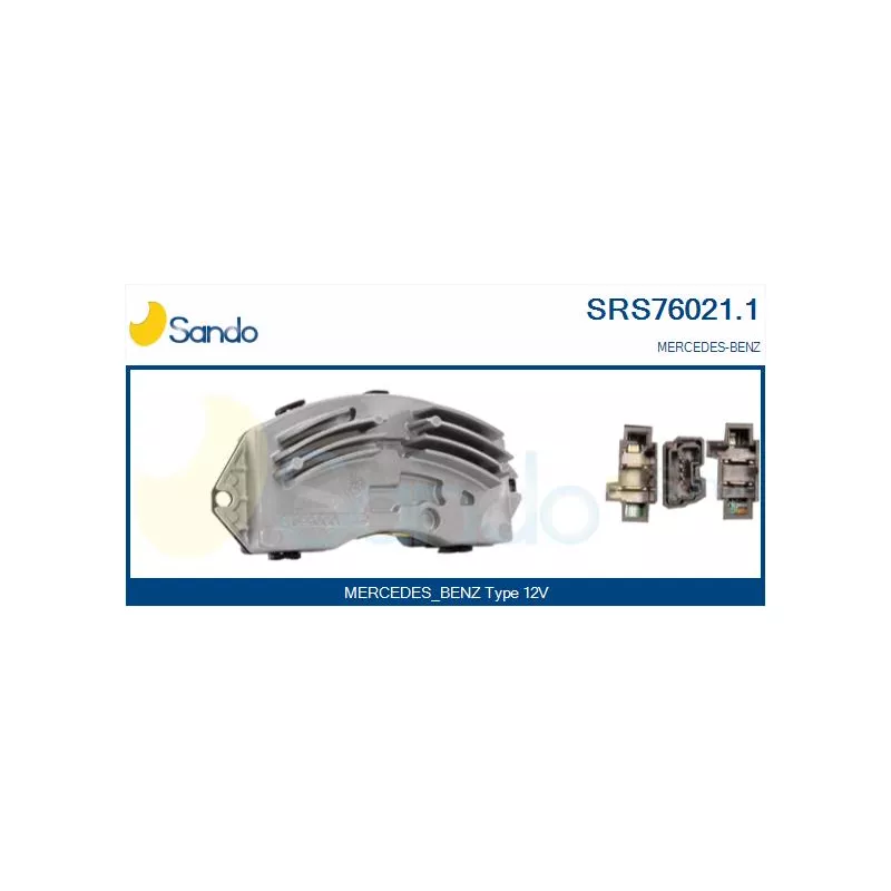 Résistance, pulseur d'air habitacle SANDO SRS76021.1