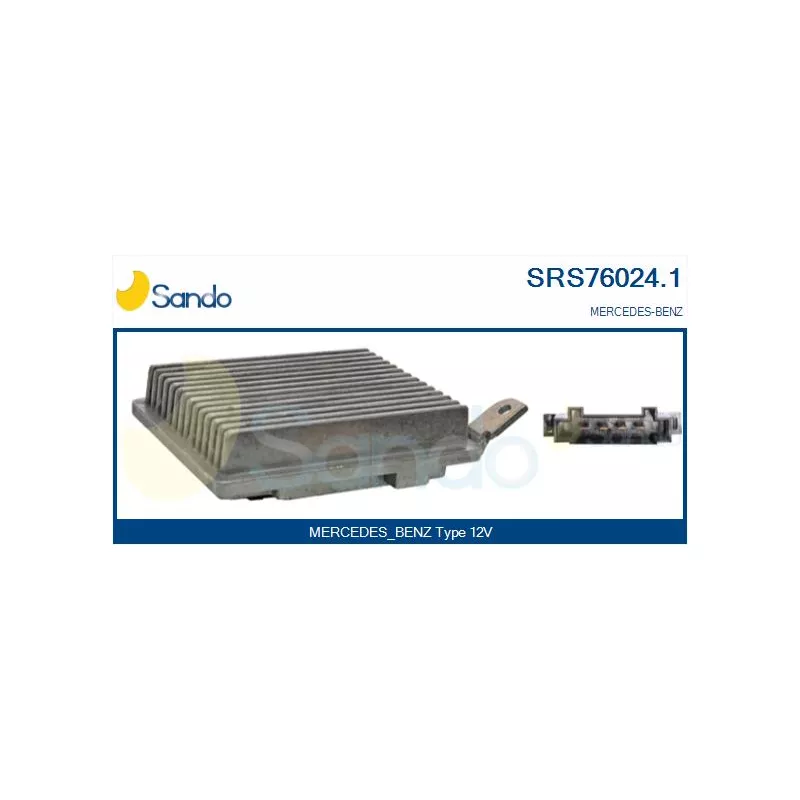 Résistance, pulseur d'air habitacle SANDO SRS76024.1