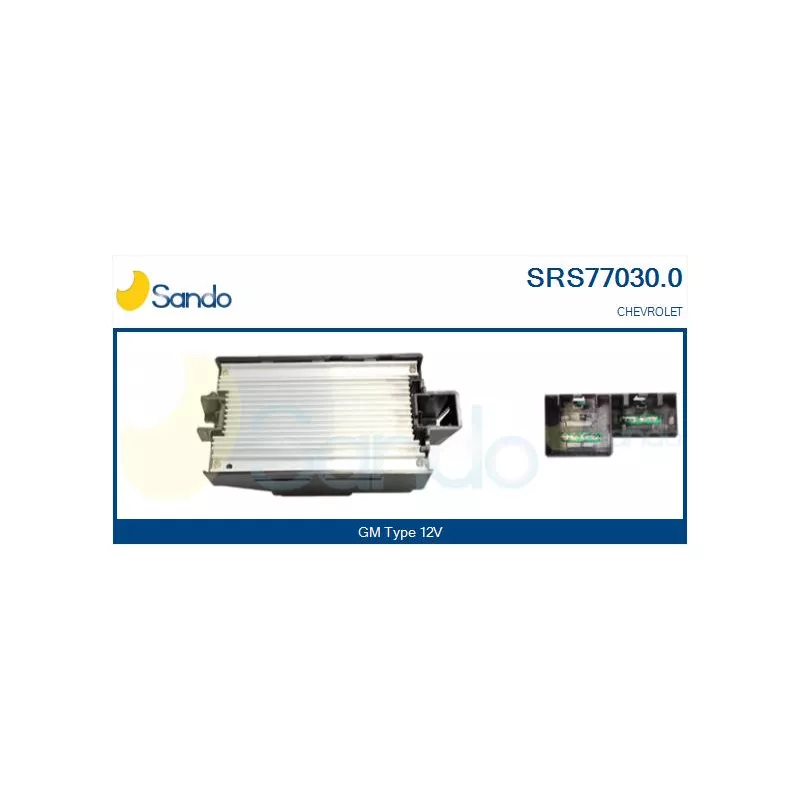 Résistance, pulseur d'air habitacle SANDO SRS77030.0