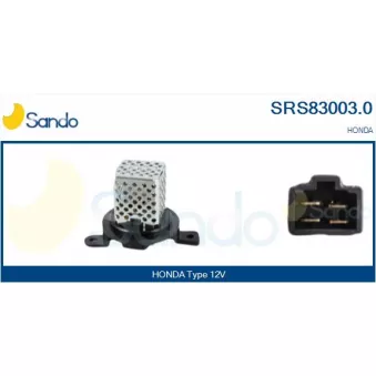 Résistance, pulseur d'air habitacle SANDO SRS83003.0