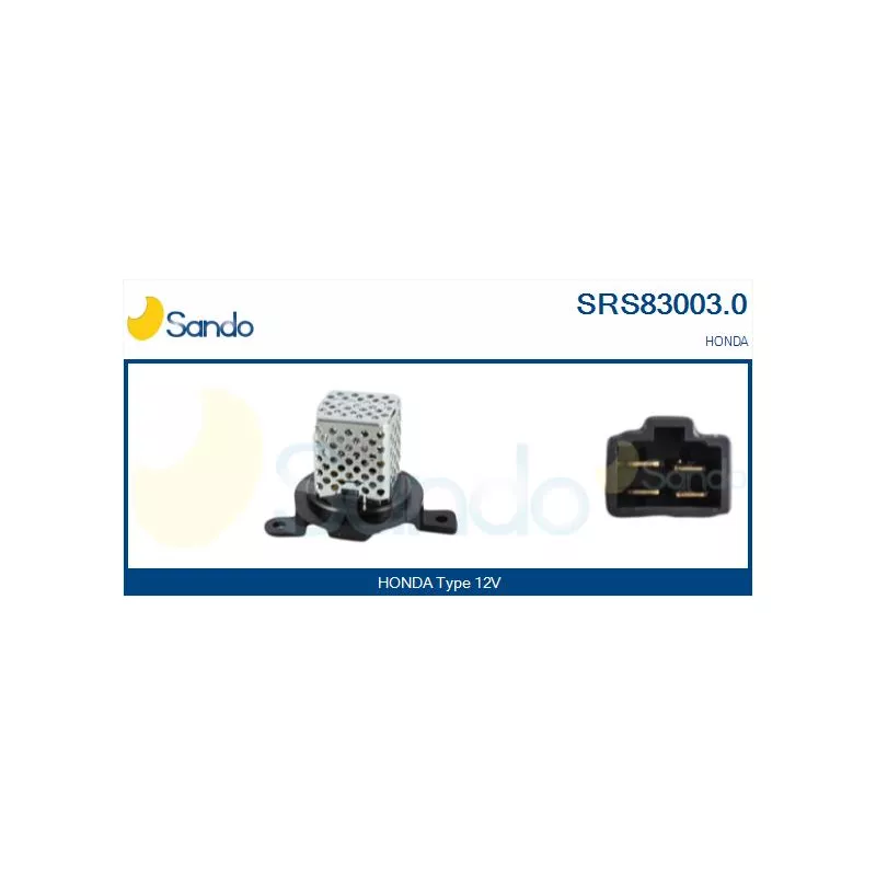 Résistance, pulseur d'air habitacle SANDO SRS83003.0