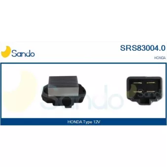 Résistance, pulseur d'air habitacle SANDO SRS83004.0