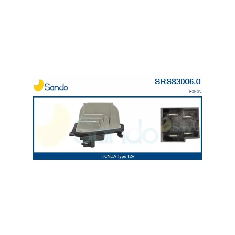 Résistance, pulseur d'air habitacle SANDO SRS83006.0