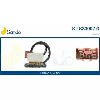 Résistance, pulseur d'air habitacle SANDO SRS83007.0